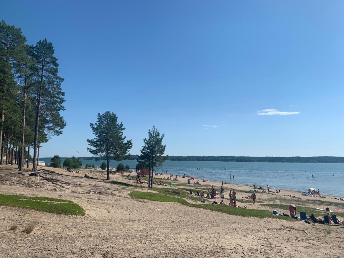 Hostel Hudiksvall Malnbaden Camping ภายนอก รูปภาพ