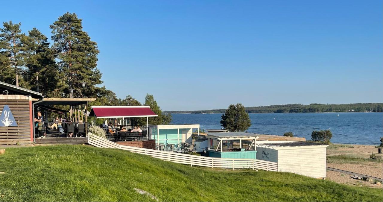 Hostel Hudiksvall Malnbaden Camping ภายนอก รูปภาพ
