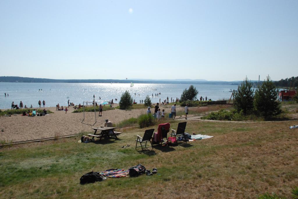 Hostel Hudiksvall Malnbaden Camping ภายนอก รูปภาพ
